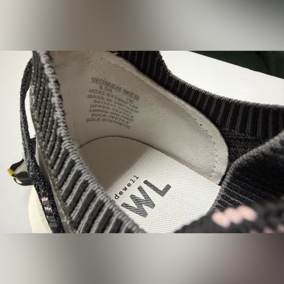 Madewell Black and Gray Knit UNISEX Sneakers 👟 - Picture 6 of 14